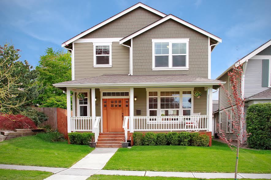 This gorgeous Craftsman home boasts a fantastic location in a historic neighborhood. Courtesy of Windermere Real Estate/M2